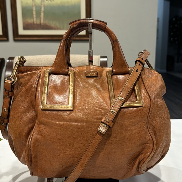 Chloe Handbags - Authentic Chloe Ethel Leather Tote bag with strap
